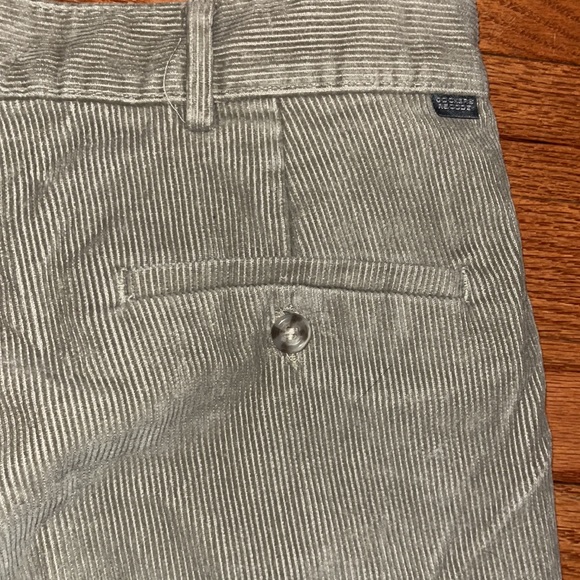Dockers Recode Mens Corduroy Pants Size 36”X30” Tan Khaki Pleated Ankle Cuffs - Picture 6 of 7